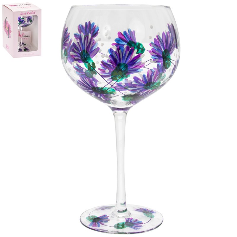 Thistles Balloon Glass Gin and Tonic Floral Thistle Balloon Gin Copa Glass