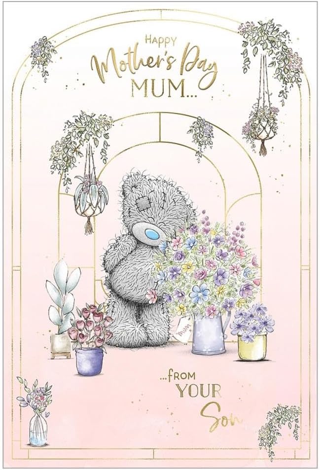 Me to You Happy Mother's Day Mum From Your Son Card - threelittlebears ...