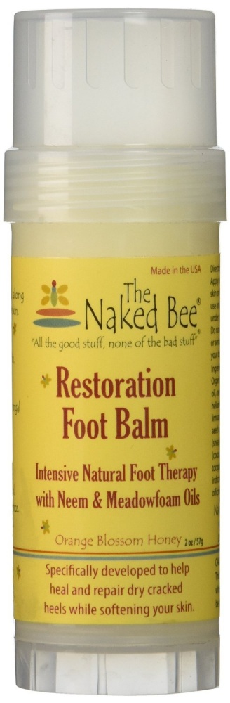 The Naked Bee - Orange Blossom Restoration Foot Balm Stick
