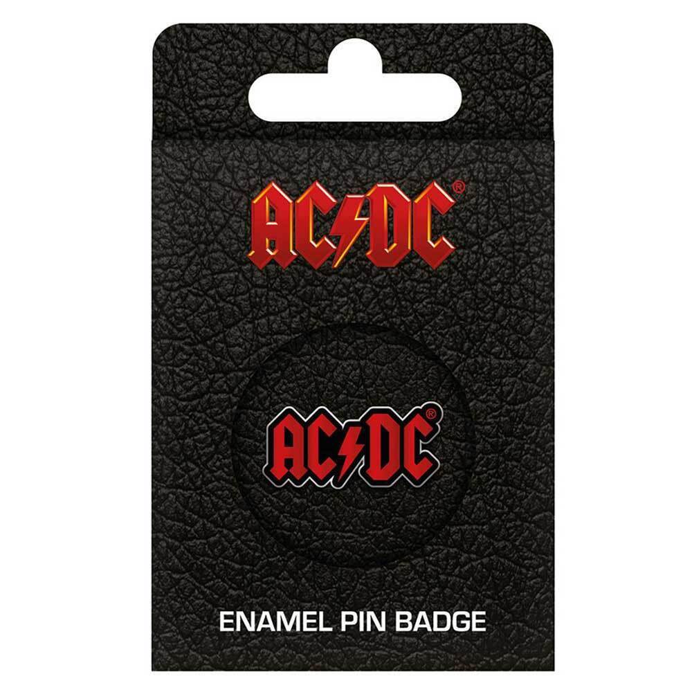 AC/DC Enamel Pin Badge Voltage Band Logo - threelittlebears.co.uk