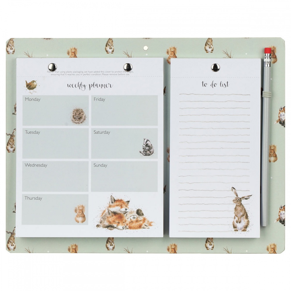 wrendale weekly planner and to do list