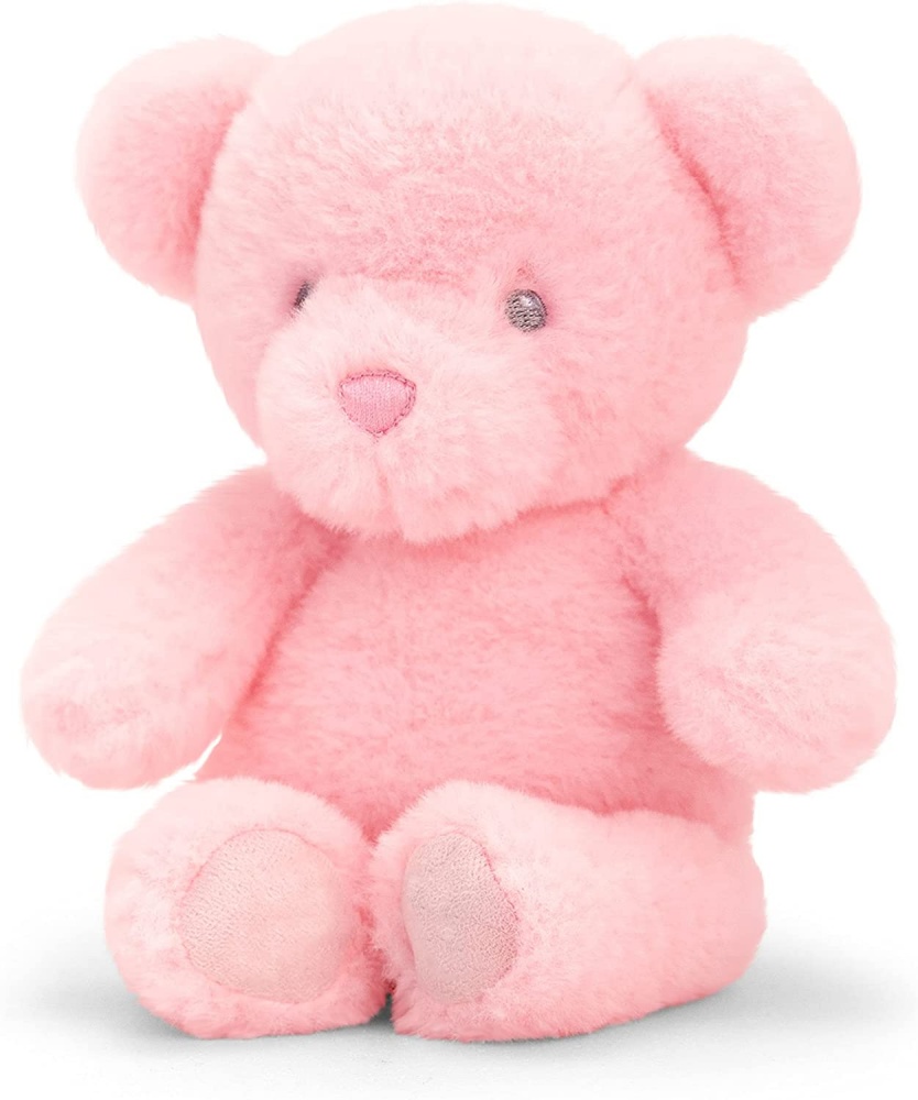 Keel Toys Keeleco 16cm EcoFriendly Baby Girl Pink Soft Toy Plush
