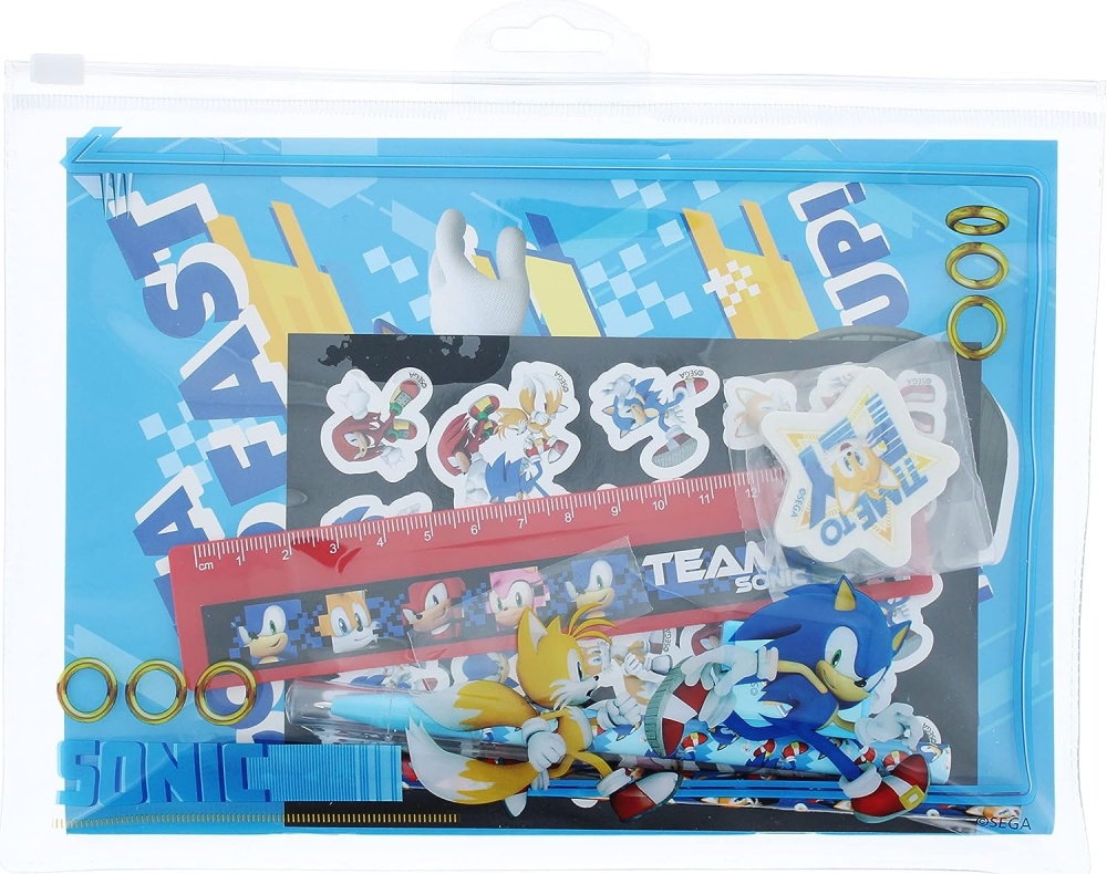 Sonic the Hedgehog Super Stationery Set