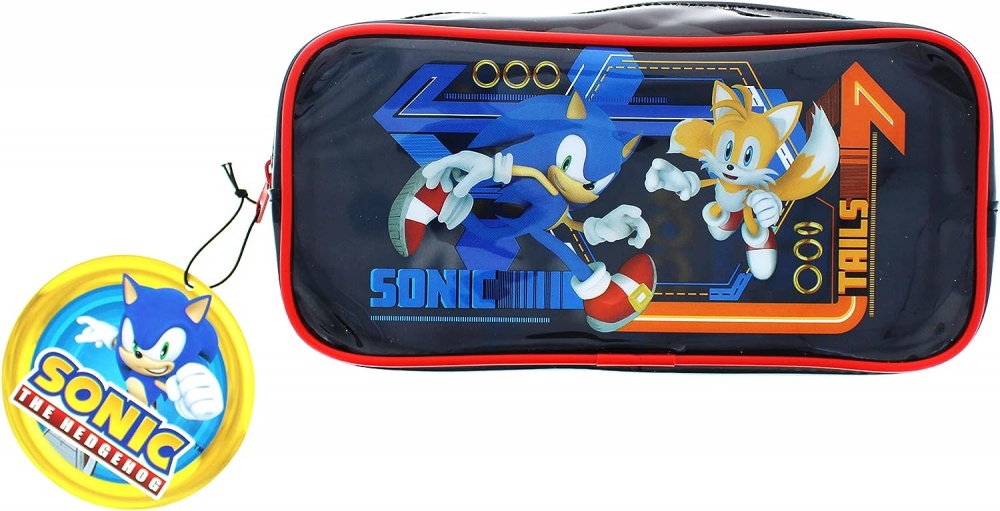 Sonic The Hedgehog Pencil Case threelittlebears.co.uk