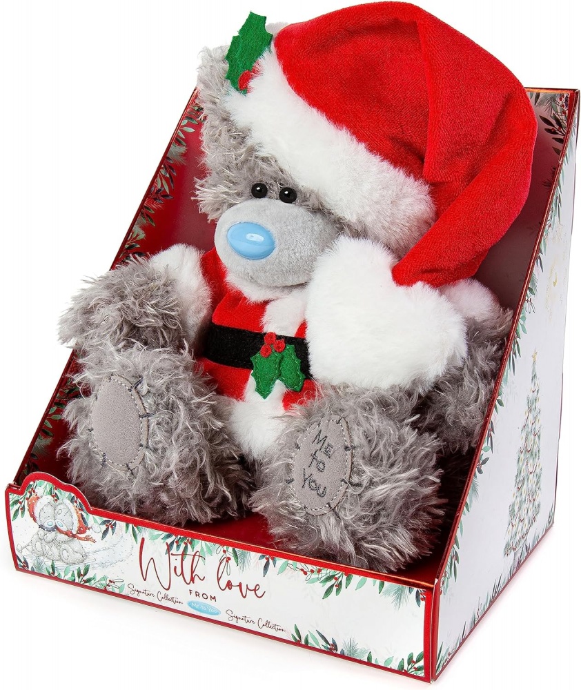 Me to You Tatty Teddy Plush 9" Bear Dressed as Santa - threelittlebears ...
