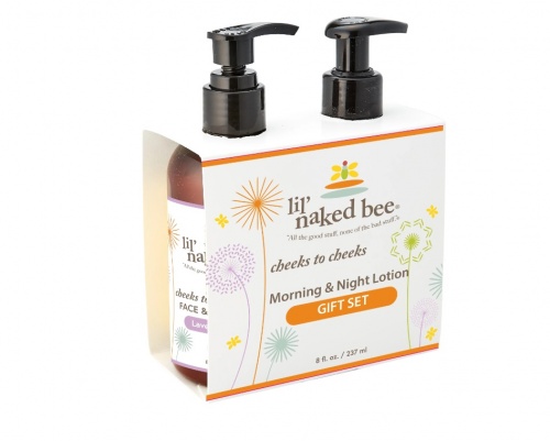 The Naked Bee Lil' Ones Morning & Night Lotion Gift Set