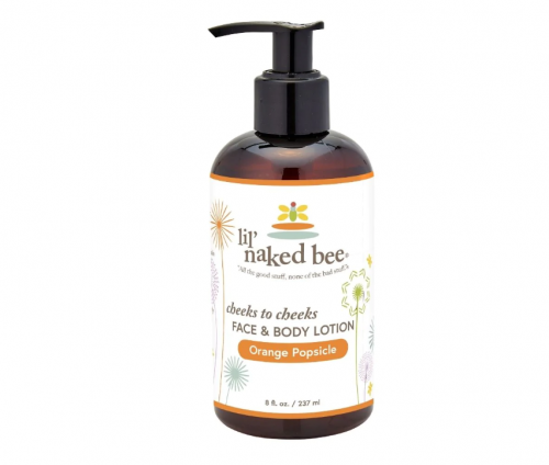 The Naked Bee Lil' Ones Orange Popsicle Cheeks to Cheeks Face & Body Lotion 8oz