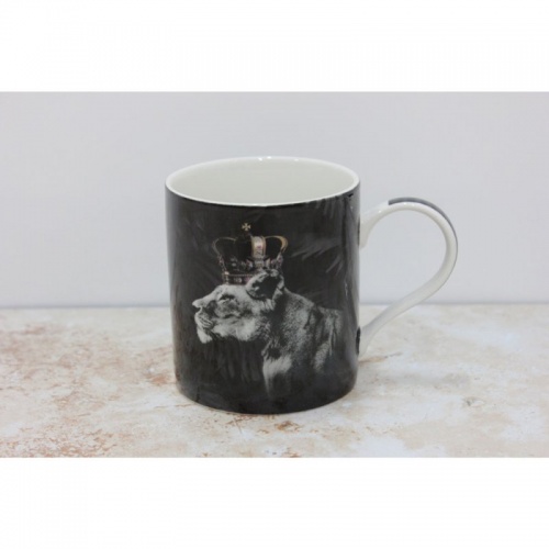 Lioness Queen Fine China Mug