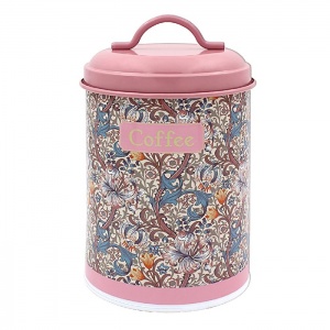 William Morris Golden Lily Floral Coffee Canister