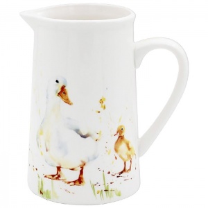 Country Life Duck Fine China Milk Jug