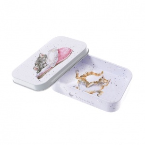 Wrendale Designs The Snuggle is Real Cat Keepsake Tin
