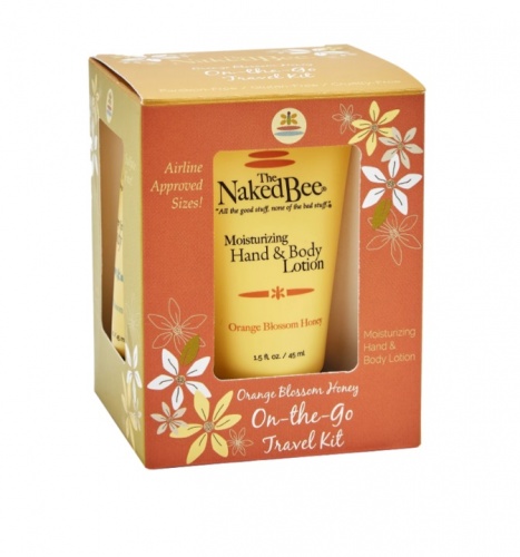 The Naked Bee Orange Blossom Honey On-The-Go Travel Kit