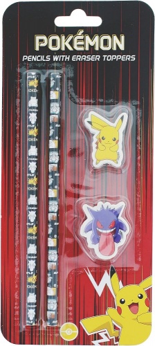 Pokemon Pencil & Eraser Toppers