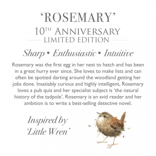 Wrendale Designs Rosemary Wren Limited Edition Plush Soft Toy Bird