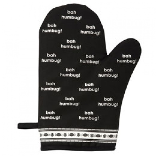 Bah Humbug - Christmas Novelty Oven Mitts