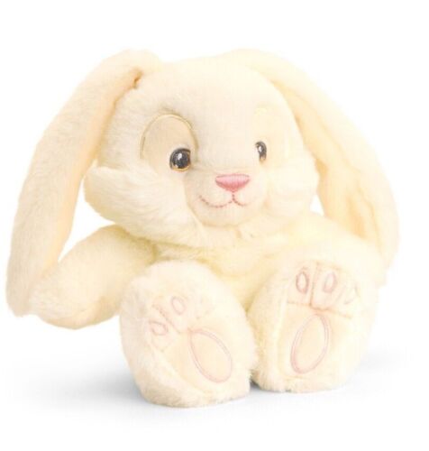 Keel Toys Keeleco Cream Patchfoot Rabbit 15cm Eco Plush Soft Toy