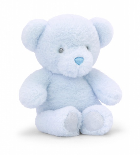 Keel Toys Keeleco 16cm Eco-Friendly Baby Boy Blue Soft Toy Plush