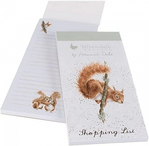 Wrendale Designs Squirrel The Acrobat Shopping List Pad