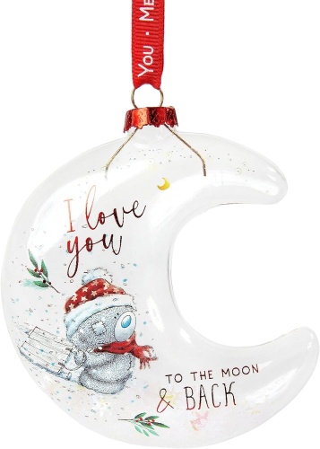 Me to You Tatty Teddy Love You to Moon and Back  Christmas Bauble in a Gift Boxed